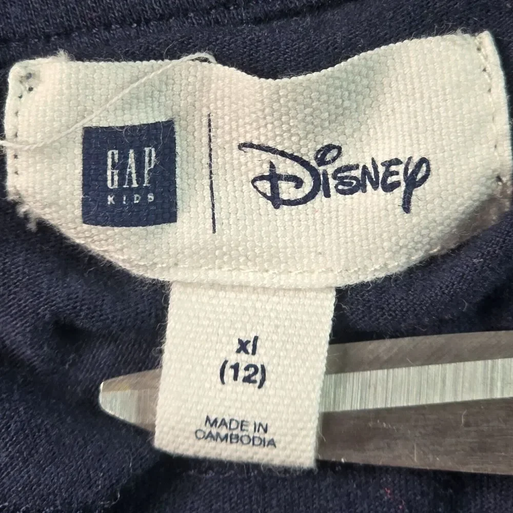 Gap Kids x Disney‎ Girls Minnie Mouse Set XL/12 Navy LS Mickey Leggings Hearts